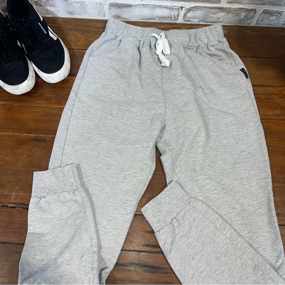 Little Bipsy Gray Track Pants adult medium